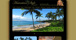 Desktop Screenshot of hawaiianstylerealty.com